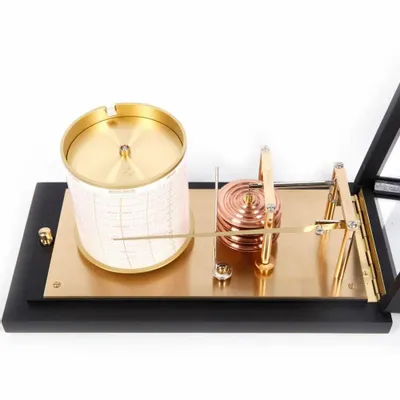 Objets de décoration - GRAND BAROGRAPHE DE LUXE NOIR - NAUDET