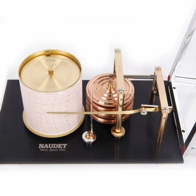Decorative objects - CHROMED BAROGRAPH - NAUDET