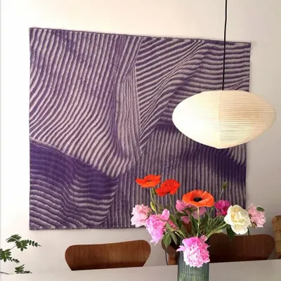 Textile and surface design - Wall textile - Tournure - TRAMESFACTICES