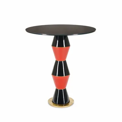 Autres tables  - PALM - TALL ROUND SIDE TABLE - MARIONI