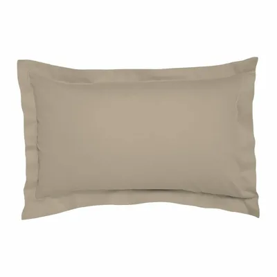 Bed linens - Sateen Pillowcase 50x70cm, Taupe - DILIOS