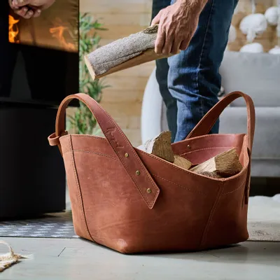 Boîtes de rangement  - Panier à bois - MERGEL