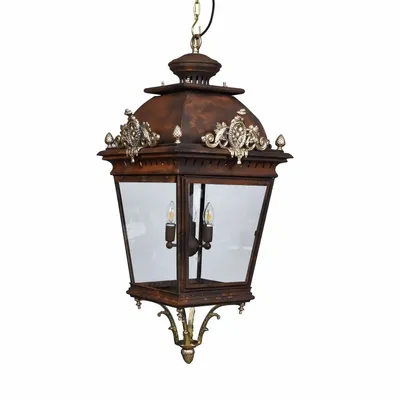 Decorative objects - Lantern - Casino (Green & Gold) - DÉCORS & LANTERNES D'AUTREFOIS