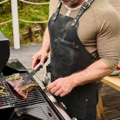 Aprons - Leather apron - MERGEL