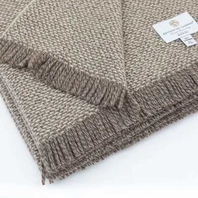Throw blankets - 100% Cashmere Throw - ARTIGIANI DEL CASHMERE