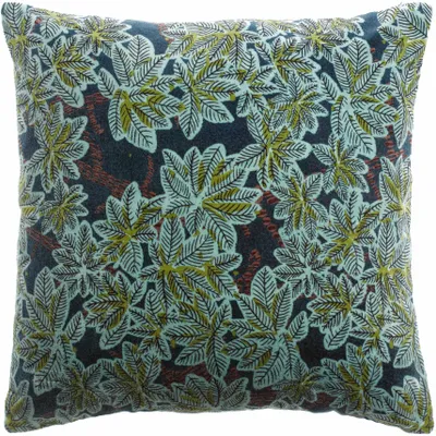 Coussins - Coussin imprimé Ariane Pétrole 45 x 45 - MAISON VIVARAISE - SDE VIVARAISE WINKLER