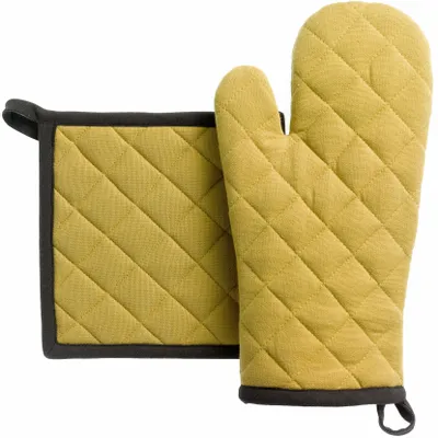 Maniques - Lot gant de cuisine/manique recyclé Grace Badiane 15 x 32 - MAISON VIVARAISE - SDE VIVARAISE WINKLER