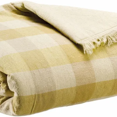 Plaids - Plaid imprimé Kate Bronze 135 x 200 - MAISON VIVARAISE - SDE VIVARAISE WINKLER