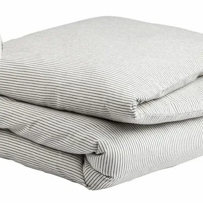 Bed linens - Léonie Duvet Cover Caviar 220 X 240 - LA CERISE SUR LE GATEAU