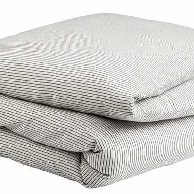 Bed linens - Léonie Duvet Cover Caviar 240 X 260 - LA CERISE SUR LE GATEAU