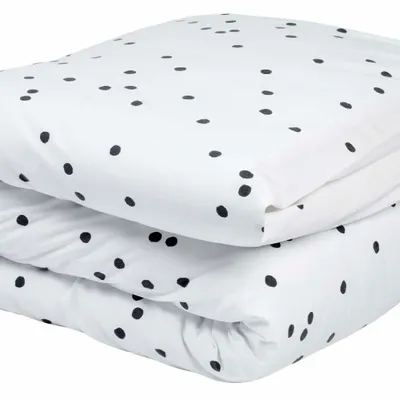 Bed linens - Odette Duvet Cover Milk 220 X 240 - LA CERISE SUR LE GATEAU