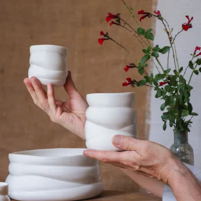 Platter and bowls - Salad bowl - BÉRANGÈRE CÉRAMIQUES