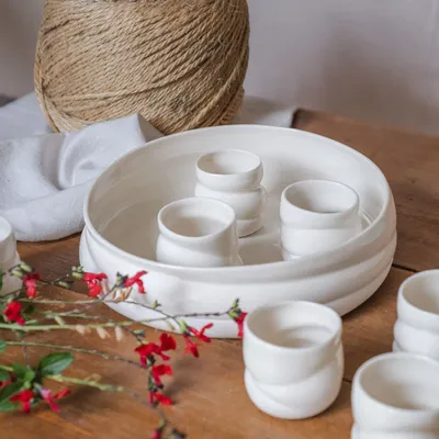 Plats et saladiers - Plat en porcelaine - BÉRANGÈRE CÉRAMIQUES