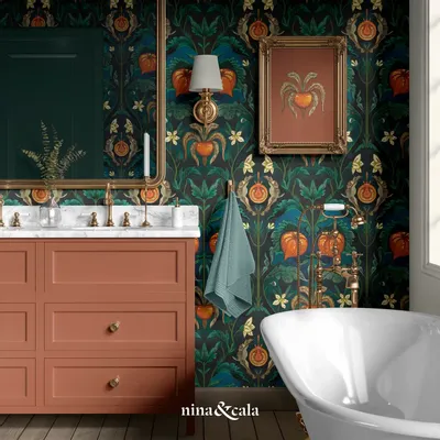 Textile and surface design - ORNAMENTAL FRUITS - PATTERN COLLECTION - NINA & CALA