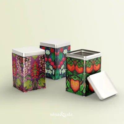Design textile et surface - FRUITS D'ORNEMENT - COLLECTION DE MOTIFS - NINA & CALA