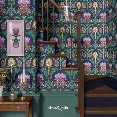 Textile and surface design - ORNAMENTAL FRUITS - PATTERN COLLECTION - NINA & CALA