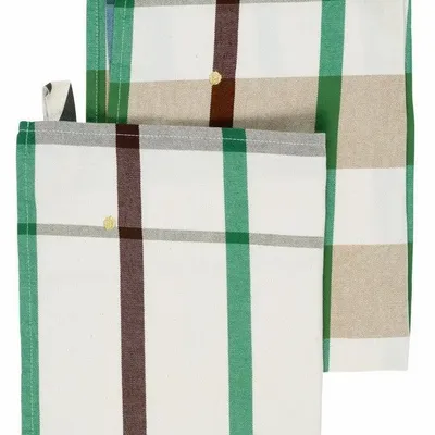 Dish towels - Set of 2 Archie Tea Towels Gazon 70 X 50 - LA CERISE SUR LE GATEAU