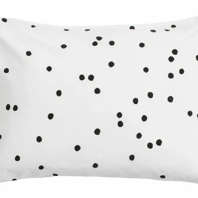 Linge de lit - Taie d'oreiller Odette Milk 70 x 50 - LA CERISE SUR LE GATEAU