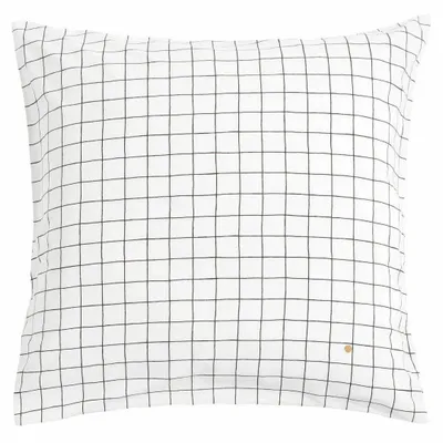 Bed linens - Oscar Pillowcase Milk 65 X 65 - LA CERISE SUR LE GATEAU