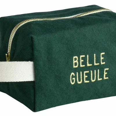 Pochettes - Trousse cube BG Nori Vert S 15,5 x 10 x 10 - LA CERISE SUR LE GATEAU