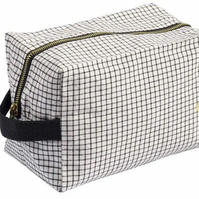 Pochettes - Trousse cube Gustave Caviar L 22 x 14 x 10,5 - LA CERISE SUR LE GATEAU