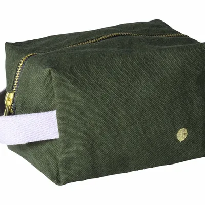 Clutches - Cube Toiletry Bag Iona Kale S 15,5 X 10 X 10 - LA CERISE SUR LE GATEAU
