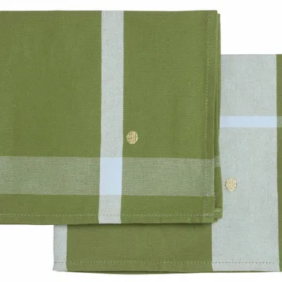 Table cloths - Set of 2 La nonna placemats Pistacchio 40 X 50 X 1 - LA CERISE SUR LE GATEAU