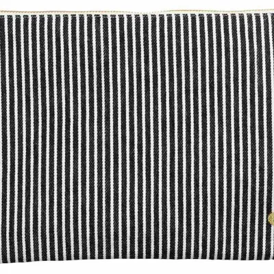 Clutches - Basile Pouch Caviar 19 X 28 X 1 - LA CERISE SUR LE GATEAU