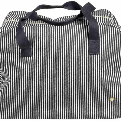 Sacs et cabas - Sac week-end Basile Caviar 28 x 42 x 20 - LA CERISE SUR LE GATEAU