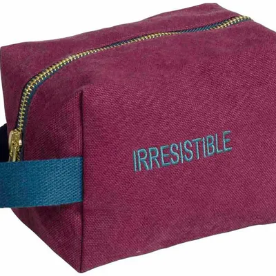 Clutches - Cube Cosmetic Bag Irrésistible Wine S 10 X 16 X 10 - LA CERISE SUR LE GATEAU
