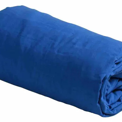 Bed linens - Céleste Fitted Sheet So Blue 200 X 90 - LA CERISE SUR LE GATEAU