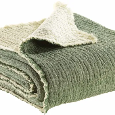 Plaids - Plaid Emilio Épicéa 130 x 200 - MAISON VIVARAISE - SDE VIVARAISE WINKLER