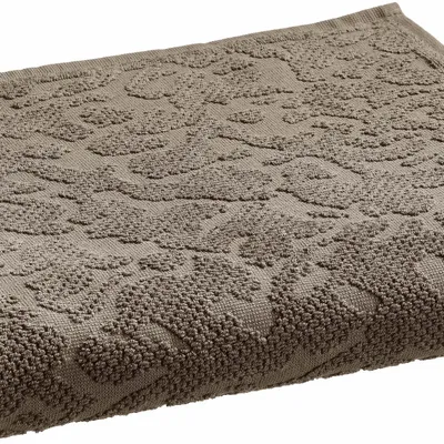 Bath towels - Gilda Bath Towel Carbone 70 X 130 - MAISON VIVARAISE - SDE VIVARAISE WINKLER