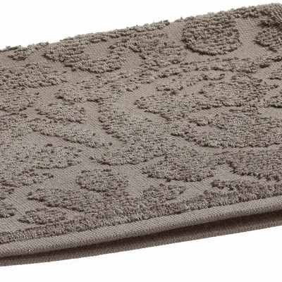 Bath towels - Gilda Guest Towel Carbone 30 X 50 - MAISON VIVARAISE - SDE VIVARAISE WINKLER