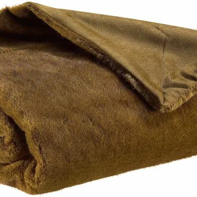 Throw blankets - Liwen Throw Blanket Café 140 X 180 - MAISON VIVARAISE - SDE VIVARAISE WINKLER