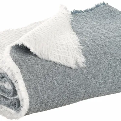 Linge de lit - Jeté Emilio Pacific 180 x 260 - MAISON VIVARAISE - SDE VIVARAISE WINKLER