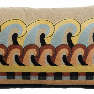 Coussins - Coussin brodé Adria Multico 40 x 65 - MAISON VIVARAISE - SDE VIVARAISE WINKLER