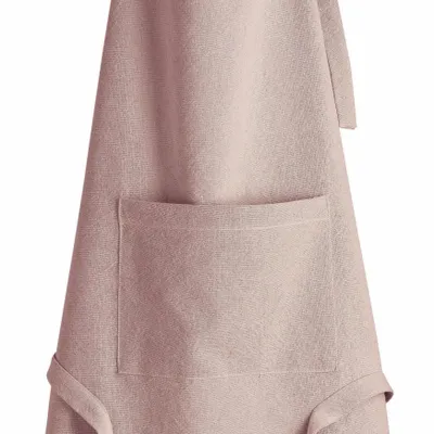 Aprons - Recycled kitchen apron Ada Parme 72 X 85 - MAISON VIVARAISE - SDE VIVARAISE WINKLER