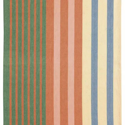 Torchons - Torchon recyclé Yuna Diapré 50 x 70 - MAISON VIVARAISE - SDE VIVARAISE WINKLER