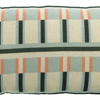 Cushions - Printed Cushion Jason Ciel 30 X 50 - MAISON VIVARAISE - SDE VIVARAISE WINKLER