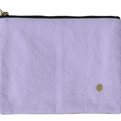 Clutches - Tricolo Pouch Lilas 14 X 19 X 1 - LA CERISE SUR LE GATEAU