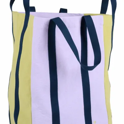 Bags and totes - Maxi Bag Poppins Tricolo Lilas 48 X 33 X 33 - LA CERISE SUR LE GATEAU