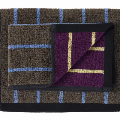 Bath towels - Set of 2 Charly guest towels Potatoes 30 X 50 - LA CERISE SUR LE GATEAU