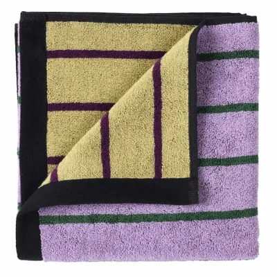 Bath towels - Charly Hand Towel Lilas 50 X 100 - LA CERISE SUR LE GATEAU