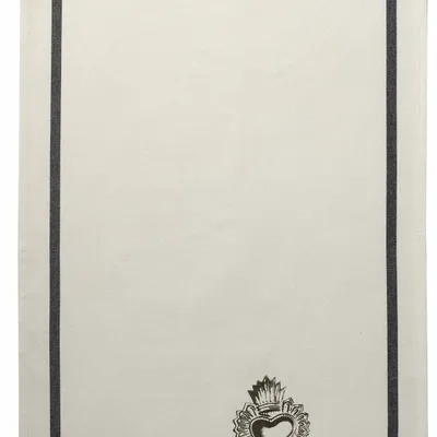 Torchons - Torchon Bon coeur Or 70 x 50 - LA CERISE SUR LE GATEAU