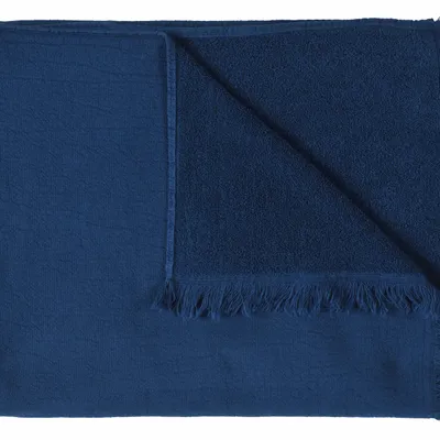 Bath towels - Bath Sheet Luna Midnight 100 X 160 - LA CERISE SUR LE GATEAU