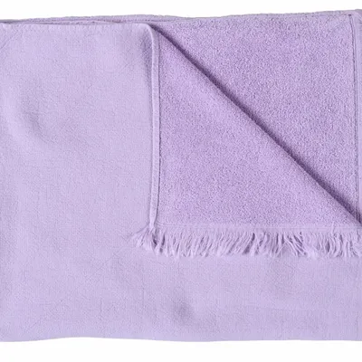Bath towels - Maxi Bath Sheet Luna Lilas 100 X 160 - LA CERISE SUR LE GATEAU