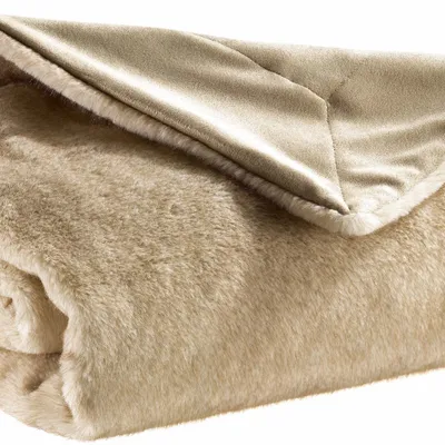 Throw blankets - Liwen Throw Blanket Naturel 140 X 180 - MAISON VIVARAISE - SDE VIVARAISE WINKLER