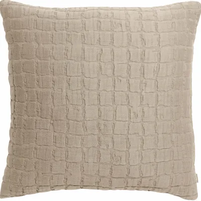 Coussins - Coussin Swami Muscade 45 x 45 - MAISON VIVARAISE - SDE VIVARAISE WINKLER