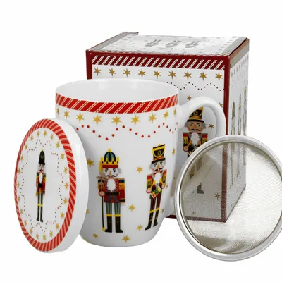 Objets de décoration - tasse avec filtre nutcracker - KARENA INTERNATIONAL